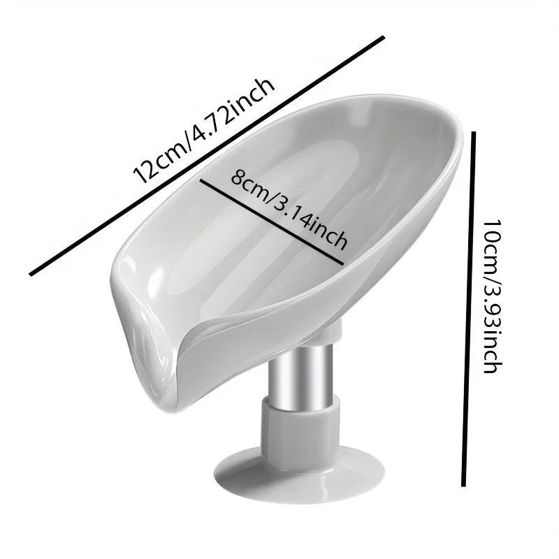 Soap Box Drain Soap Holder Bathroom Accessories Suction Cup Soap Dish Tray Soap Dish For Bathroom Soap